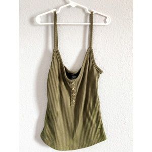 Olive Green Tank Top